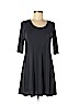 Eileen Fisher 100% Silk Gray Casual Dress Size XS - photo 1