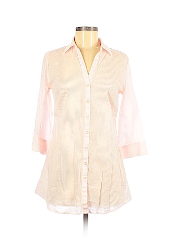 Forever 21 3/4 Sleeve Button-Down Shirt (view 1)