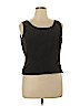 Tahari by ASL Black Sleeveless Blouse Size 16 (petite) - photo 1