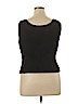 Tahari by ASL Black Sleeveless Blouse Size 16 (petite) - photo 2