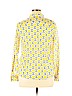 Talbots 100% Cotton Yellow Long Sleeve Button-Down Shirt Size 14 - photo 2