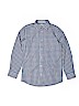 Nordstrom Blue Long Sleeve Button-Down Shirt Size 10 - photo 1