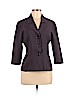 Suits Us 100% Polyester Purple Blazer Size 7 - 8 - photo 1