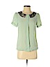Forever 21 Green Short Sleeve Top Size S - photo 1
