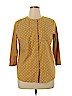 Van Heusen 100% Polyester Yellow 3/4 Sleeve Blouse Size XL - photo 1