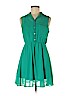 Freebird 100% Polyester Teal Casual Dress Size M - photo 1