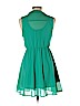 Freebird 100% Polyester Teal Casual Dress Size M - photo 2