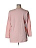 Karen Scott 100% Cotton Pink Pullover Sweater Size 1X - photo 2