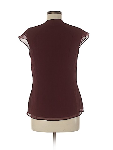 St. John Short Sleeve Silk Top (view 2)