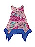 Hayden Girls 100% Rayon Pink Sleeveless Top Size 7 - 8 - photo 2