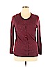 A New Day Burgundy Cardigan Size XL - photo 1