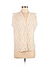 Nue 19.04 Ivory Sleeveless Blouse Size EU (FR) 40 / US 8 - photo 1