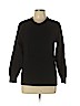Johnstons of Elgin 100% Cashmere Black Cashmere Pullover Sweater Size L - photo 1