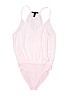 Forever 21 100% Polyester Pink Bodysuit Size S - photo 1