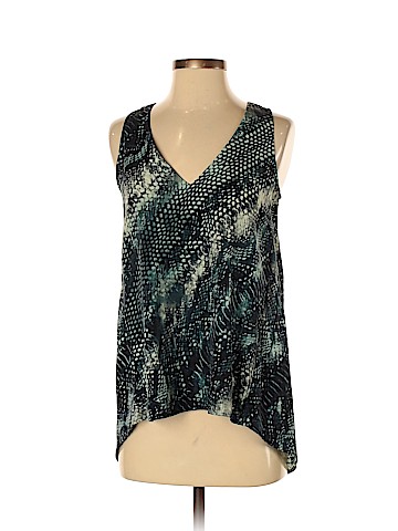 Aqua Sleeveless Blouse (view 1)