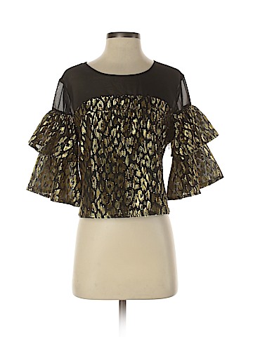 Kendall & Kylie 3/4 Sleeve Blouse (view 1)