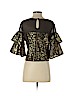 Kendall & Kylie Gold 3/4 Sleeve Blouse Size S - photo 2