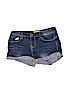 Hot Kiss Blue Denim Shorts Size 9 - photo 1
