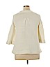 AB Studio 100% Cotton Ivory Cardigan Size XL - photo 2