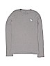Abercrombie Solid Gray Long Sleeve Top Size 11 - 12 - photo 1
