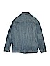 The Children's Place 100% Cotton Solid Blue Denim Jacket Size 14 - photo 2