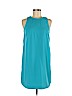 Ann Taylor 100% Polyester Blue Casual Dress Size 6 (petite) - photo 1