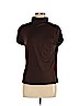 C'est City Brown Short Sleeve Top Size L (petite) - photo 1