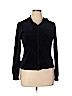 Eyeshadow Black Zip Up Hoodie Size XL - photo 1