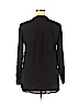 H&M 100% Viscose Black Long Sleeve Blouse Size 14 - photo 2