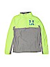 Under Armour 100% Polyester Green Track Jacket Size L (youth) - photo 1