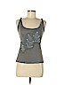 Topshop 100% Viscose Gray Tank Top Size 8 - photo 1