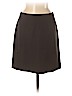 Emporio Armani 100% Wool Brown Wool Skirt Size EU (IT) 44 / US 8 - photo 1