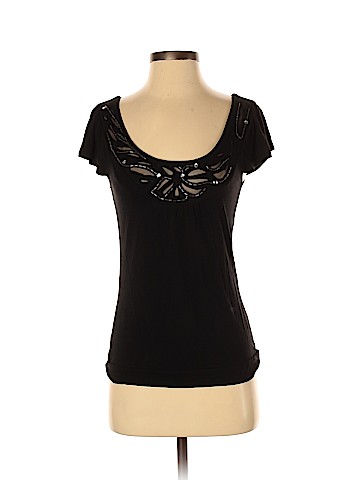BCBGMAXAZRIA Short Sleeve Top (view 1)