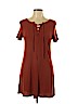 Forever 21 Orange Casual Dress Size L - photo 1