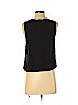 Theory 100% Silk Black Sleeveless Silk Top Size P (petite) - photo 2
