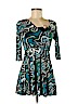 Speechless Teal Casual Dress Size 7 - photo 1
