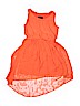 Iz Byer 100% Polyester Orange Dress Size 12 - photo 1