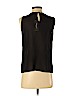 Romeo & Juliet Couture 100% Polyester Black Sleeveless Blouse Size S - photo 2