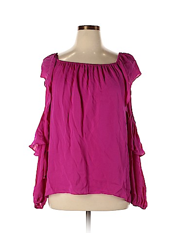 Kobi Halperin Short Sleeve Silk Top (view 1)