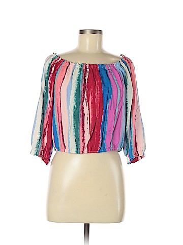 Candie's Long Sleeve Blouse (view 1)