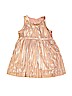 Peek... 100% Polyester Gold Special Occasion Dress Size 8 - photo 1