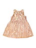 Peek... 100% Polyester Gold Special Occasion Dress Size 8 - photo 2
