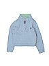 Johnnie-O 100% Cotton Solid Blue Sweatshirt Size 2 - photo 1