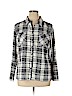 Notations Black Long Sleeve Button-Down Shirt Size XL - photo 1