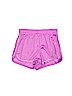 Justice 100% Polyester Purple Athletic Shorts Size 6 - photo 1