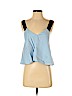 Zara Blue Sleeveless Blouse Size S - photo 1
