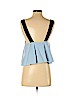 Zara Blue Sleeveless Blouse Size S - photo 2