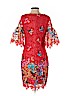 Belle Badgley Mischka 100% Polyester Red Casual Dress Size 4 - photo 2