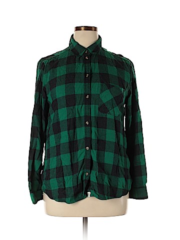 American Eagle Outfitters Long Sleeve Blouse (view 1)