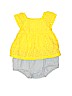 Carter's 100% Cotton Yellow Short Sleeve Outfit 0-3 MO / 3 MO - photo 1